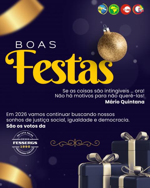 BOAS FESTAS! FELIZ NATAL 2025!