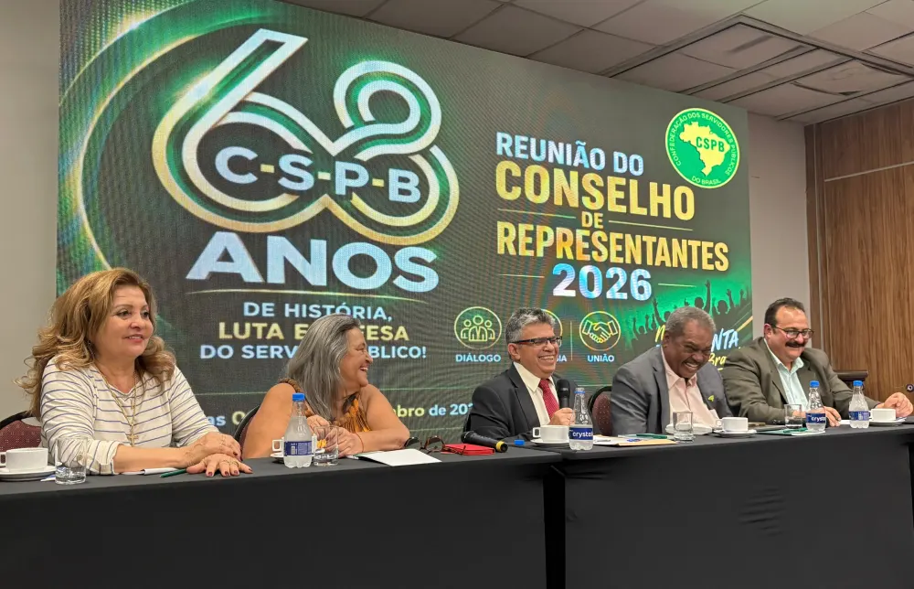 Imagem da notícia: FESSERGS PRESENTE NA HOMENAGEM DA CÂMARA FEDERAL AOS 68 ANOS DA CSPB