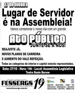 Imagem da notícia: FESSERGS INFORMA: